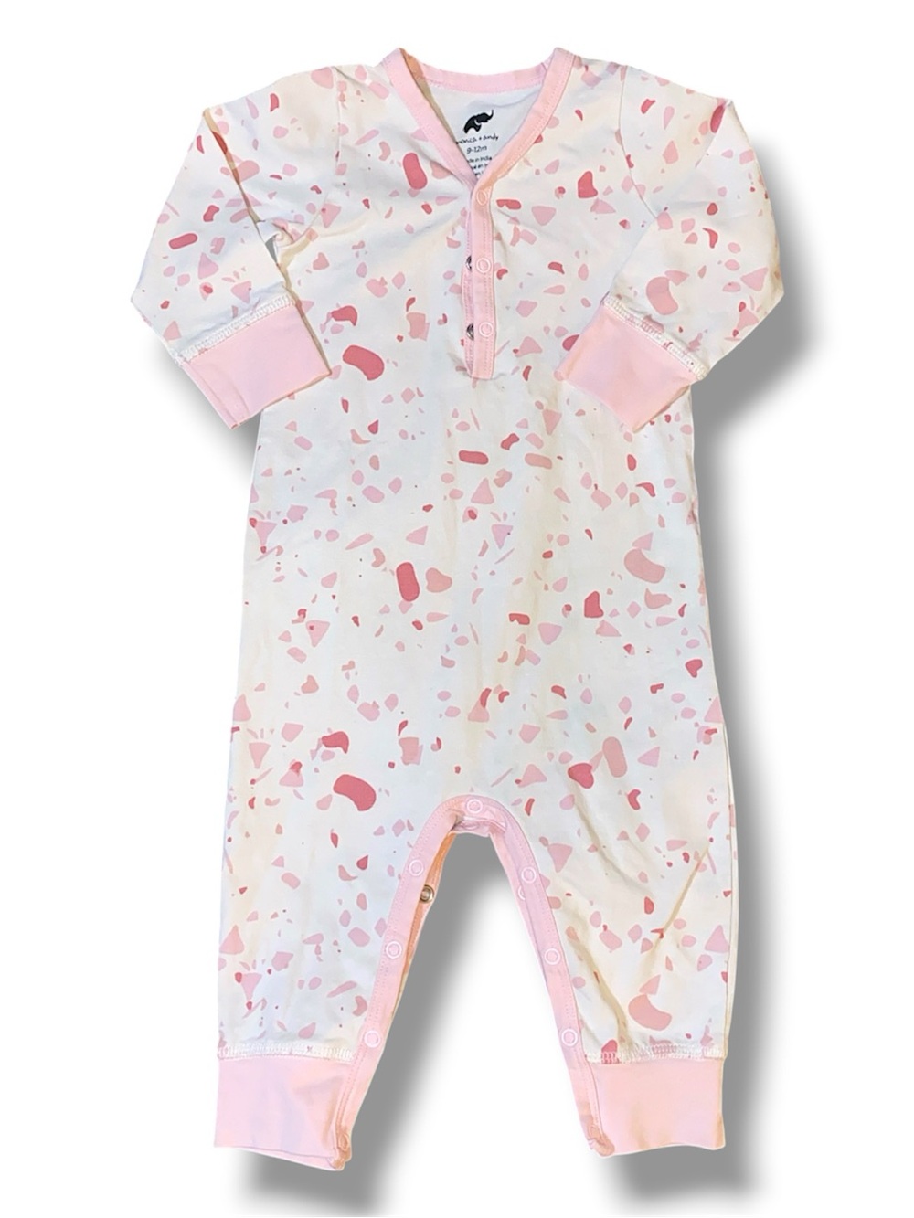 Monica + Andy Henley Romper organic cotton